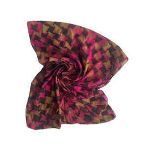 fuchsia cyber scarf